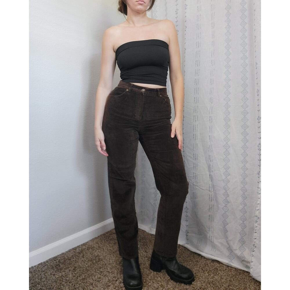 Vintage Ralph Lauren Brown Corduroy Pants - Picture 6 of 7